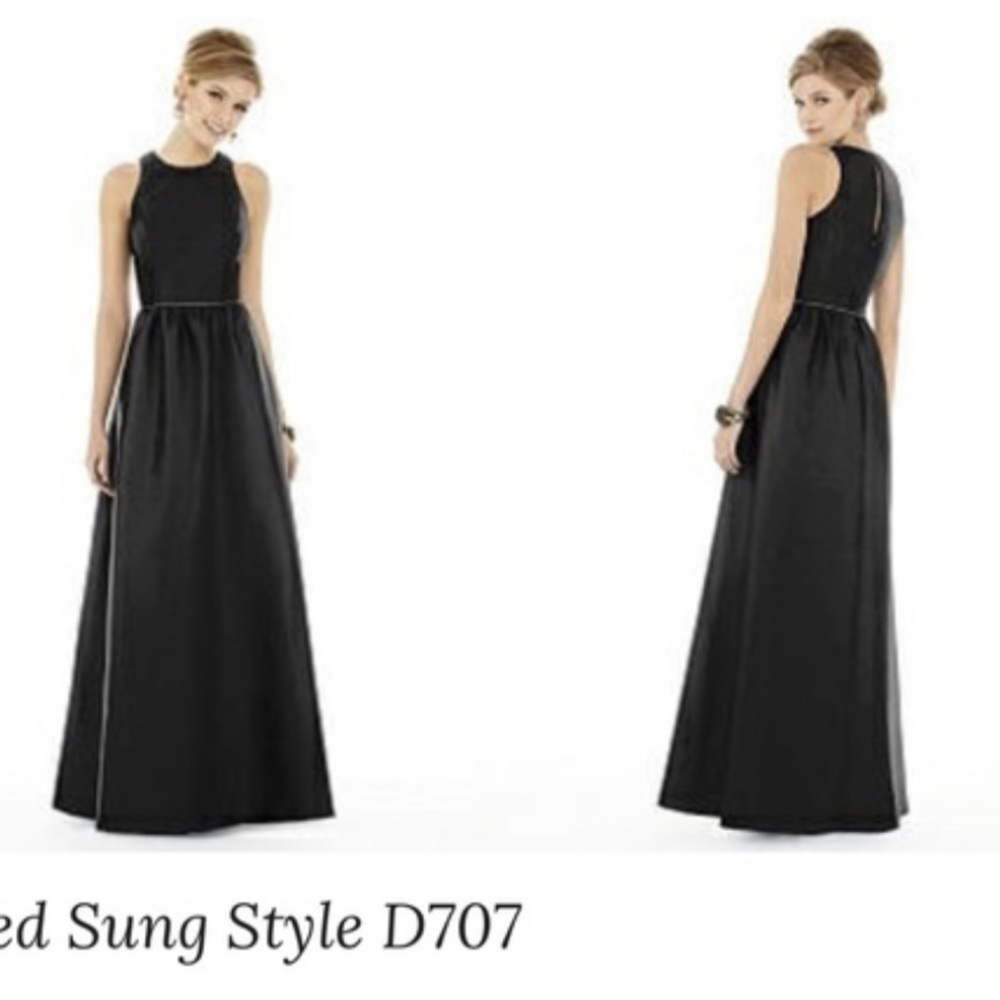 Alfred Sung d707 Black - Picture 2 of 7